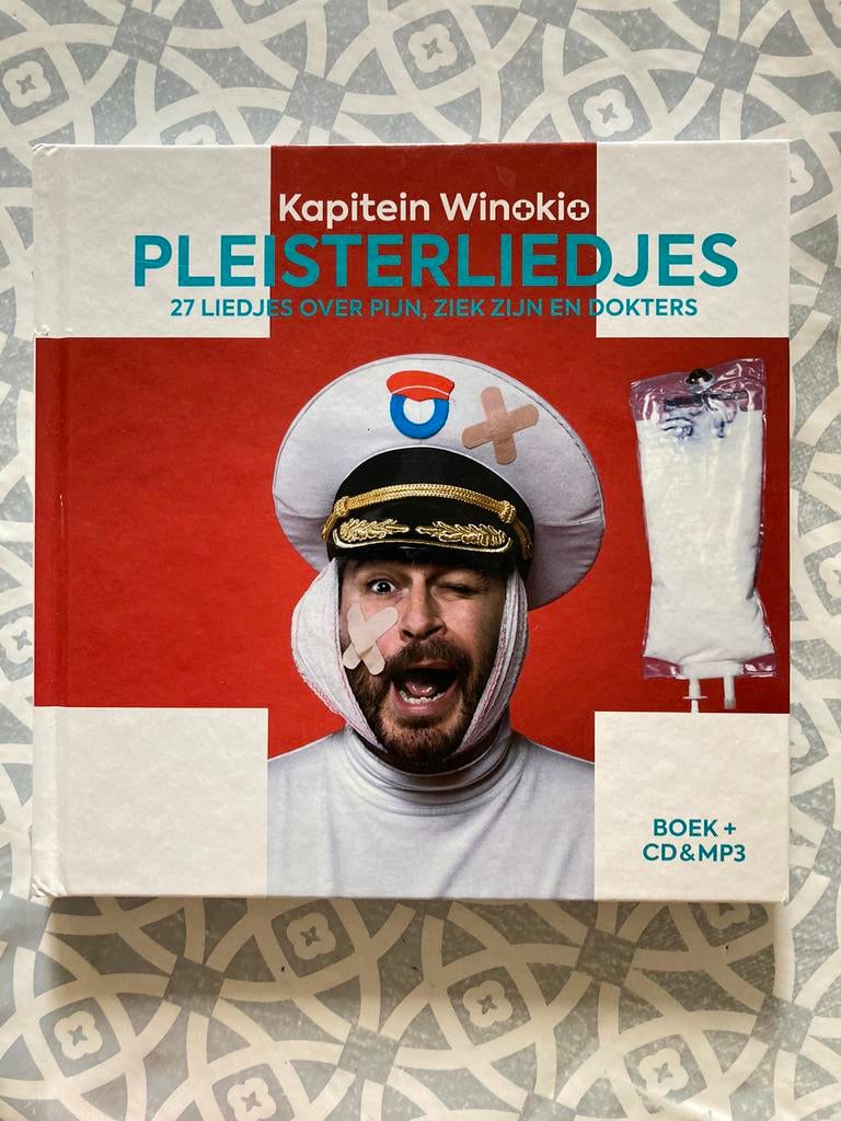 Boek + CD Kapitein Winokio Pleisterliedjes, Boeken, Ophalen of Verzenden, Kind