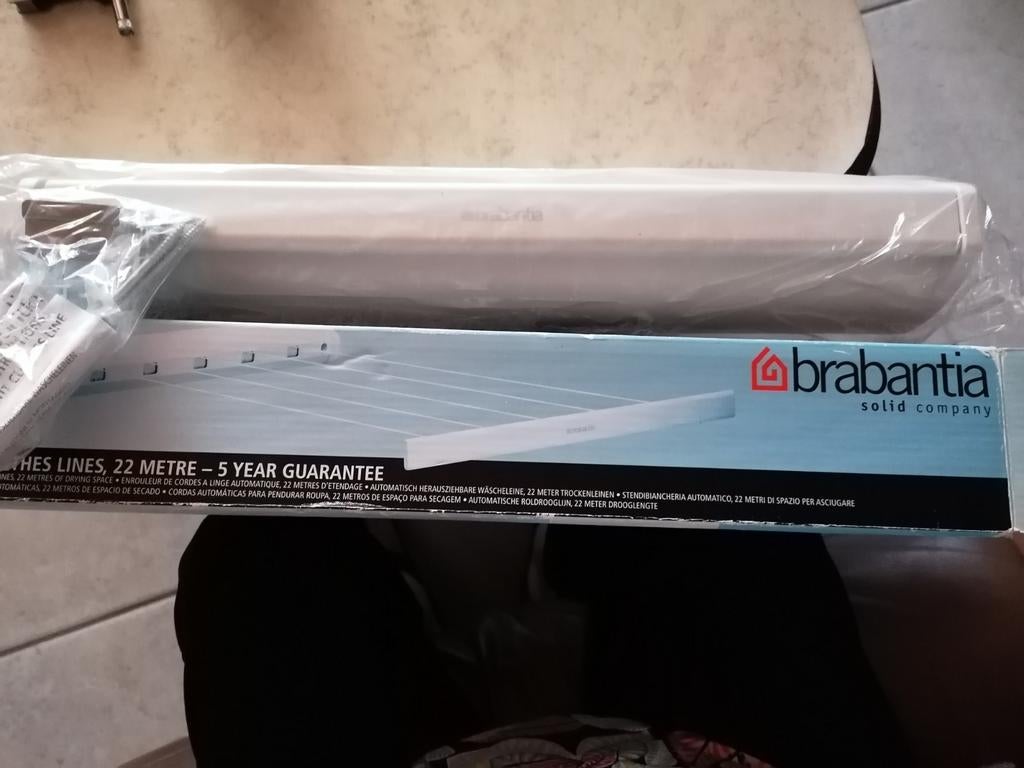 Brabantia waslijn nooit gebruikt, Ophalen, Nieuw