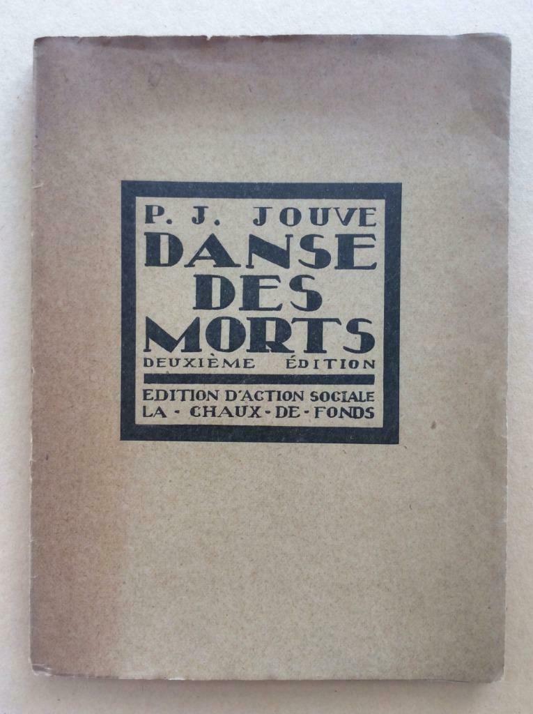 P.J. Jouve - Danse des morts, Ophalen of Verzenden