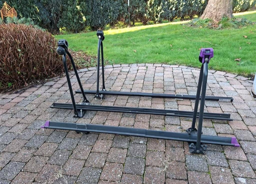 3 Support vélo  galerie de toit, Autos : Divers, Porte-bagages, Enlèvement