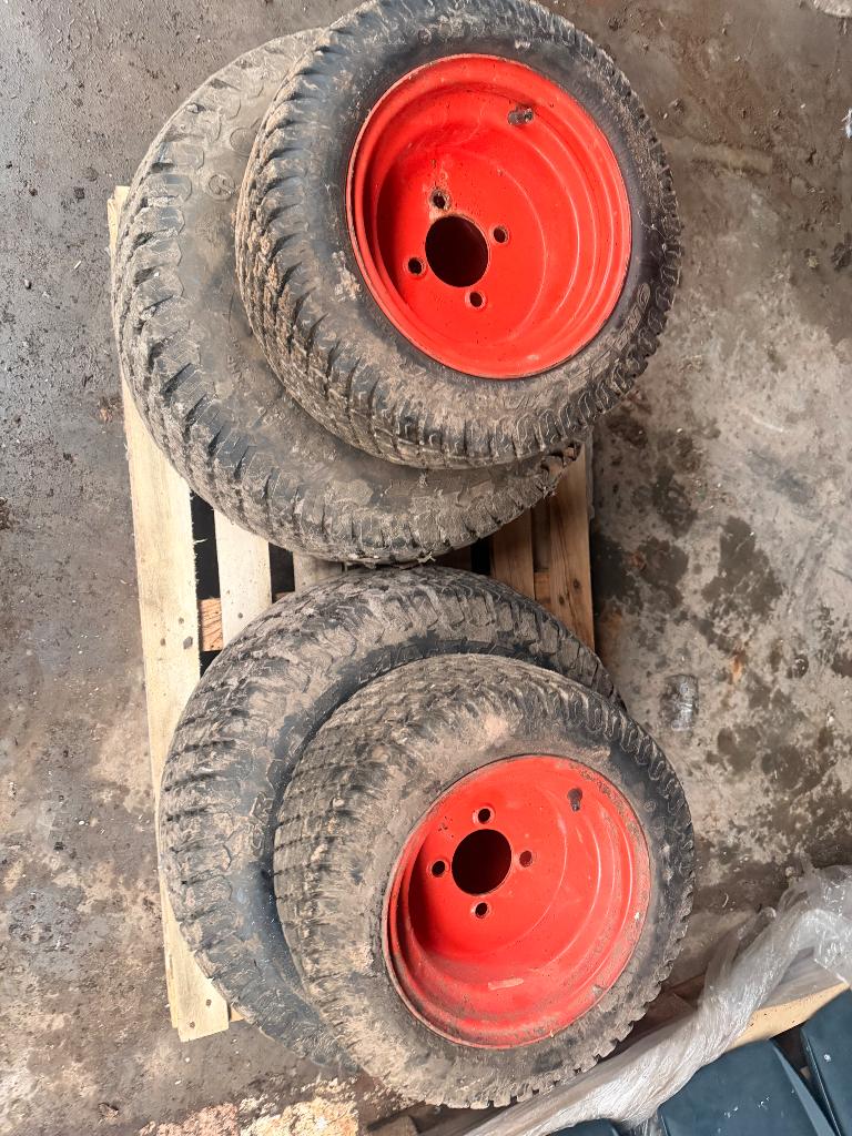 Kubota bx2350 bx261 velgen, Ophalen