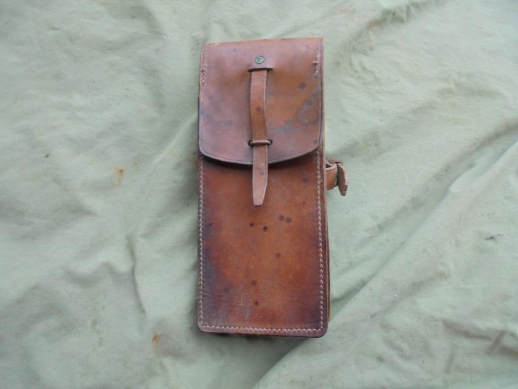 cartouchière ,ou etui en cuir armée belge ou française 1917, Enlèvement ou Envoi, Armée de terre