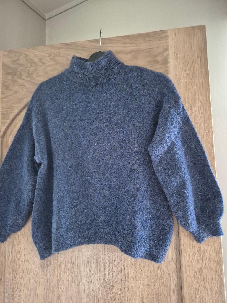 trui, Maat 38/40 (M), Blauw, Object, Ophalen of Verzenden