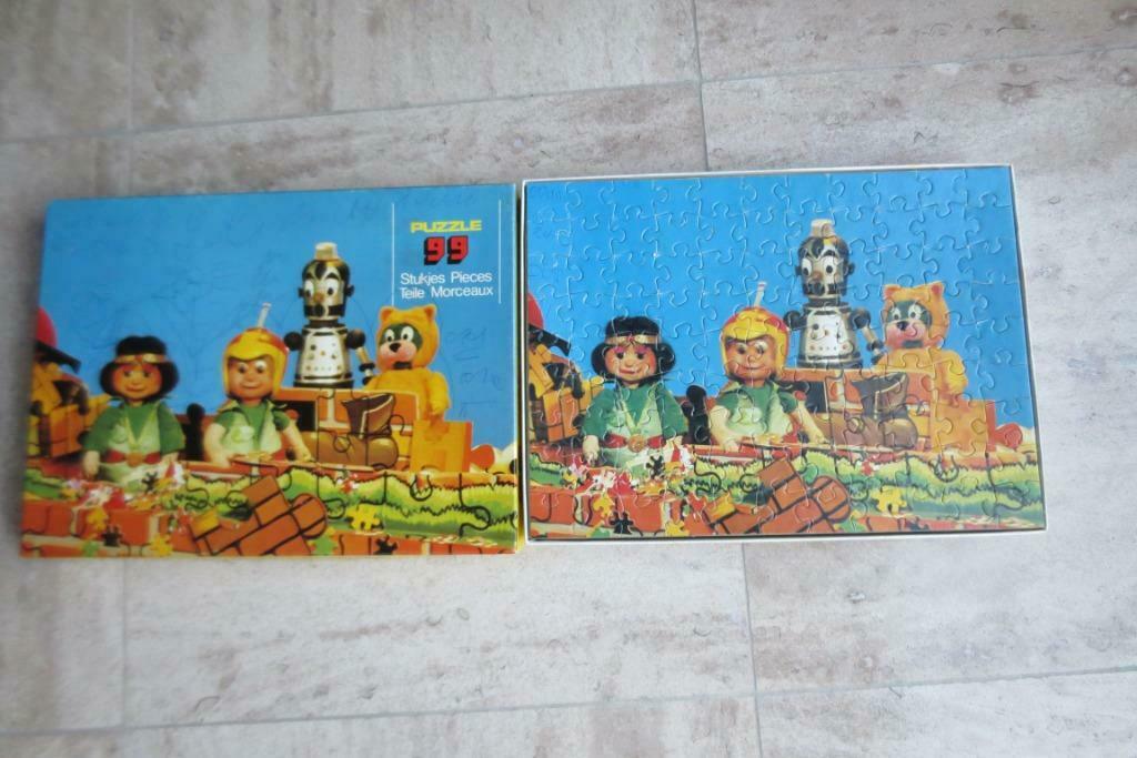 Puzzel  De astronauten  99 stukjes, Ophalen of Verzenden, Meer dan 50 stukjes, Gebruikt
