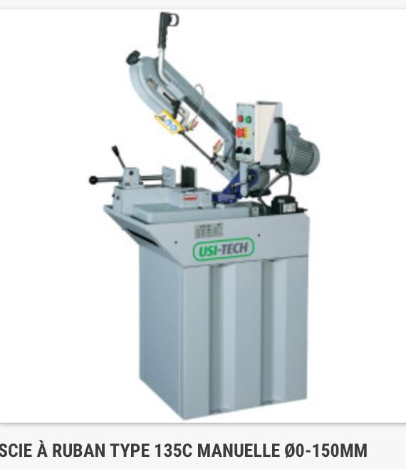 Scie à ruban, Enlèvement