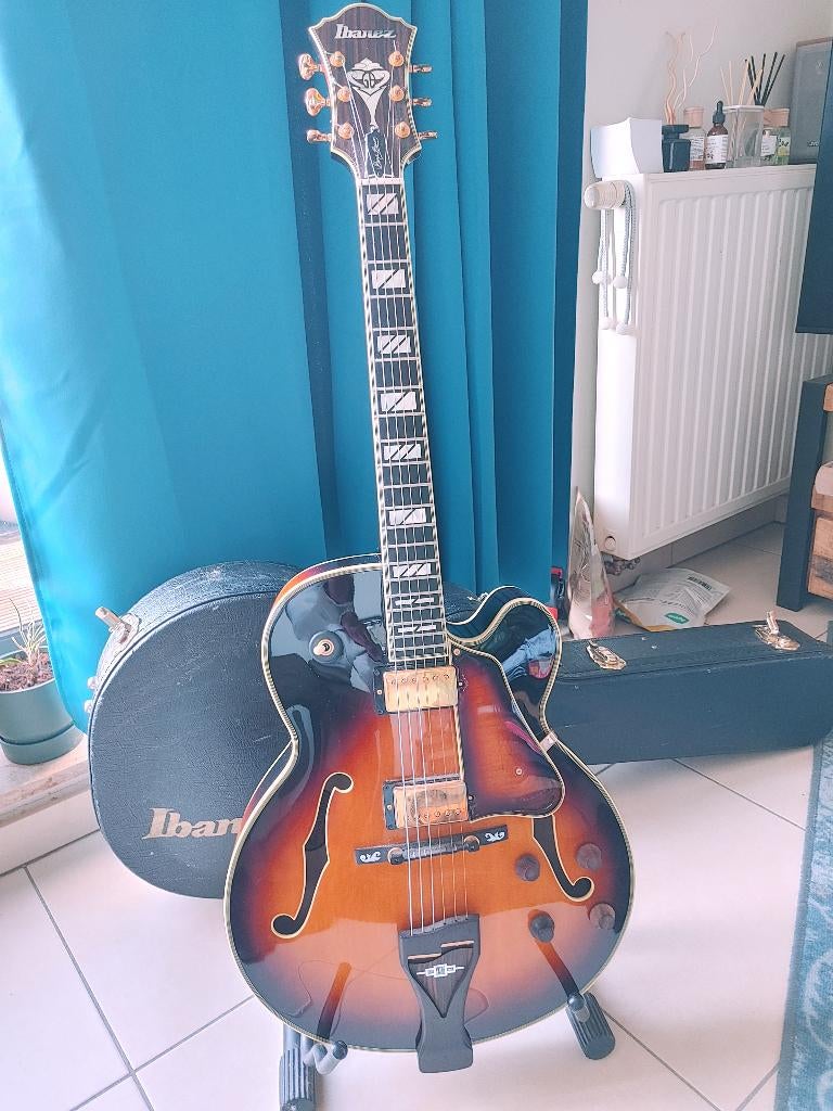 Ibanez GB200 Jazz gitaar George Benson signature, Muziek en Instrumenten, Snaarinstrumenten | Gitaren | Elektrisch, Ophalen, Zo goed als nieuw