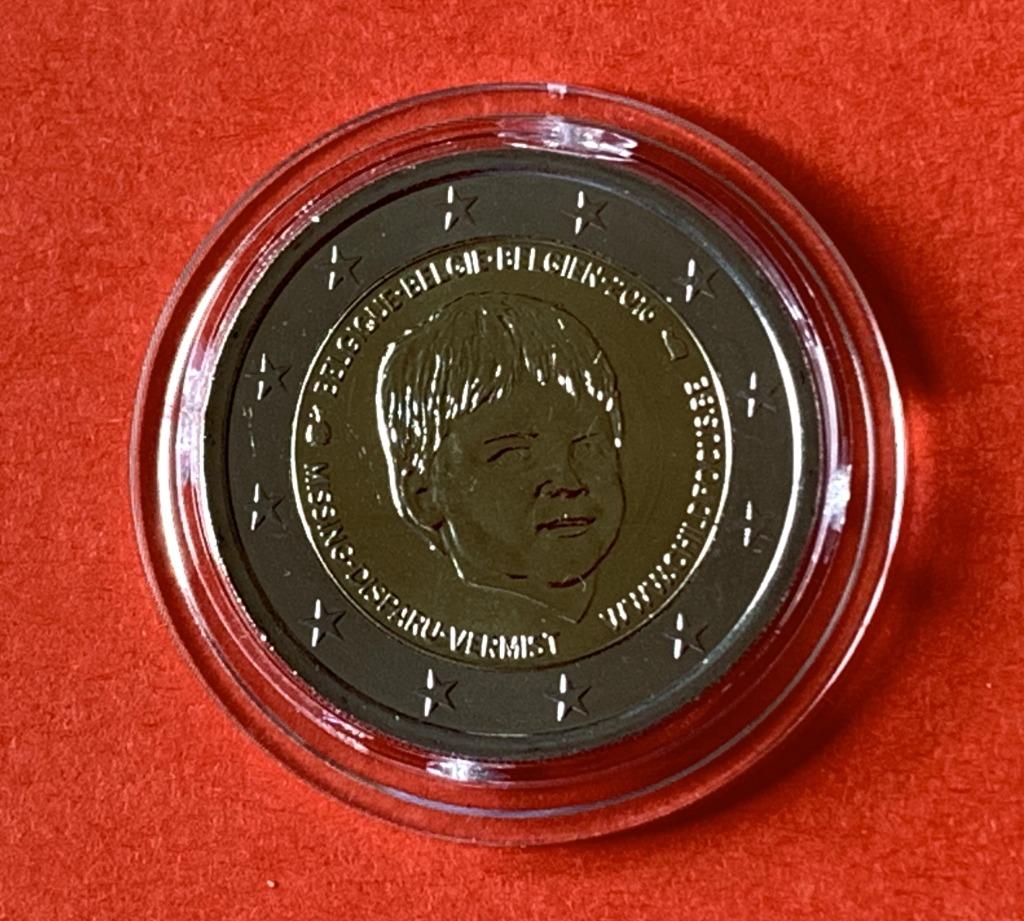 2 euro Child Focus Belgie 2016, Timbres & Monnaies, Enlèvement ou Envoi, Belgique, 2 euros, Monnaie en vrac