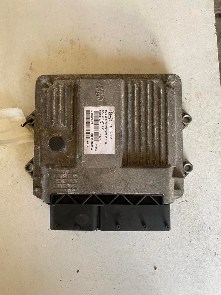 Ford Ka 1.3d 51862583 / MJD 6F3.F1 Ecu, Auto-onderdelen, Ophalen of Verzenden, Gebruikt, Ford