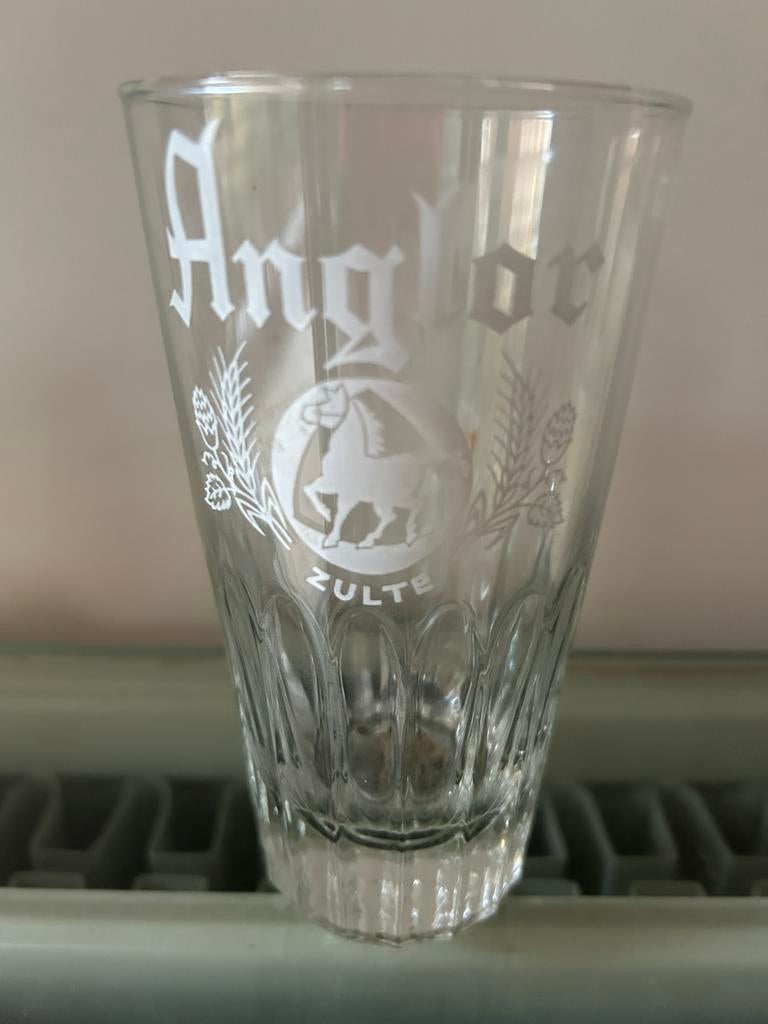 Bierglas Anglor Zulte 33cl, Ophalen, Zo goed als nieuw