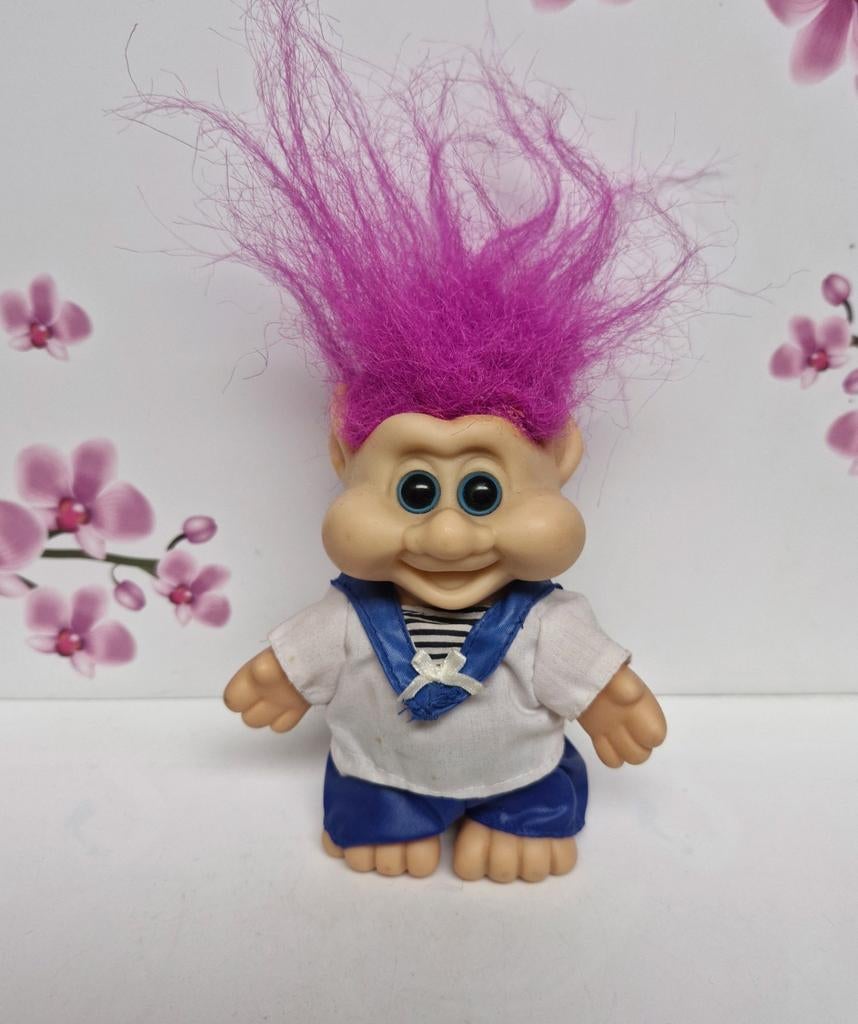 💜 Vintage Trol, Verzamelen, Poppetjes en Figuurtjes, Zo goed als nieuw, Ophalen of Verzenden