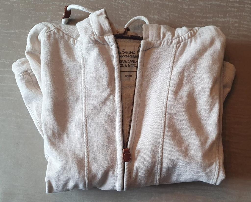 Witte trui / pull met rits, Taille 38/40 (M), Enlèvement ou Envoi, Lola & Liza, Porté