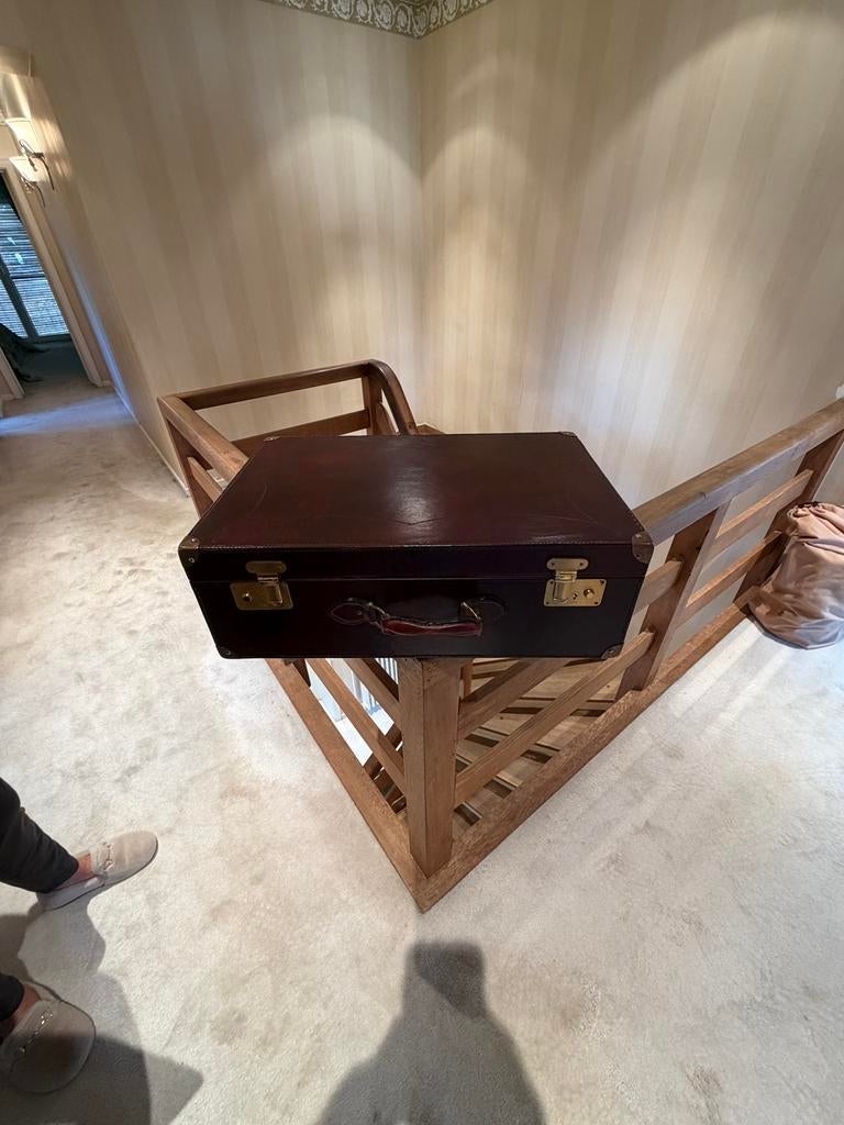 Magnifique Malette vintage en cuir, Bijoux, Sacs & Beauté, Sacs | Cartables, Enlèvement, Cuir