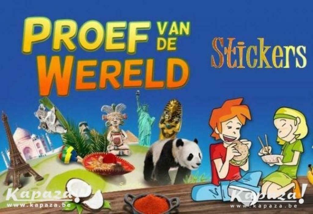 Panini stickers  :  Proef van de Wereld., Collections, Enlèvement ou Envoi, Neuf