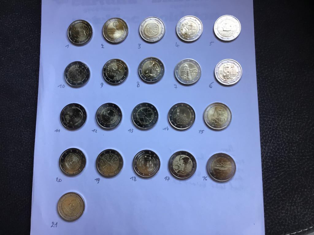 Herdenkingsmunten Portugal unc, Postzegels en Munten, Munten | Europa | Euromunten, Ophalen of Verzenden, Portugal, 2 euro, Losse munt