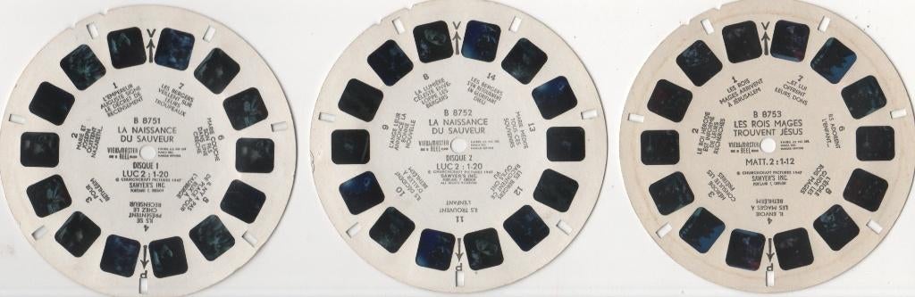 View-master La Naissance du Sauveur B 875, Antiquités & Art, Enlèvement ou Envoi