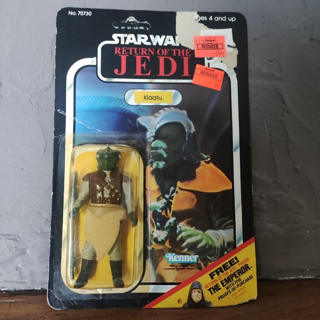 Star Wars vintage Klaatu MOC 65back Kenner 1983, Collections, Star Wars, Enlèvement ou Envoi, Comme neuf, Figurine