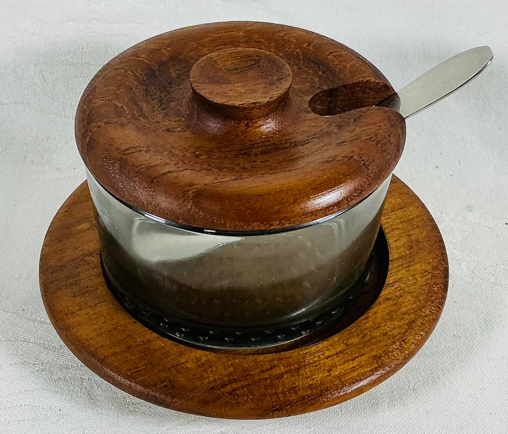 pot de rangement design vintage confiture thé sucre Danemark, Enlèvement ou Envoi, Maison et Meubles