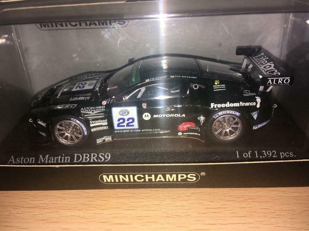 Minichamps Aston Martin DBRS9 FIA GT3 race spa-Francorchamps, Hobby & Loisirs créatifs, Voitures miniatures | 1:43, Enlèvement ou Envoi