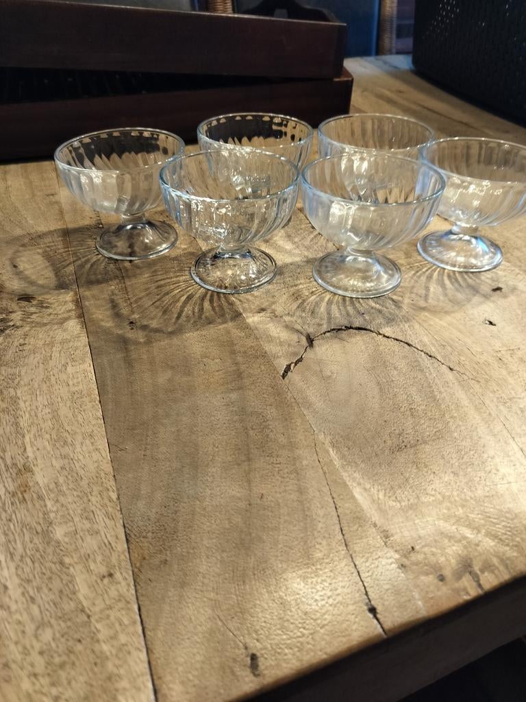 Dessert coupes ,6 stuks, Ophalen, Nieuw