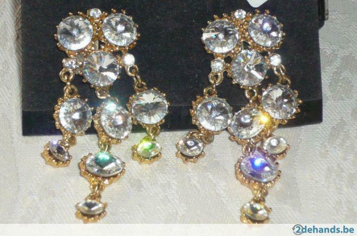 oorbellen "diamants", Nieuw