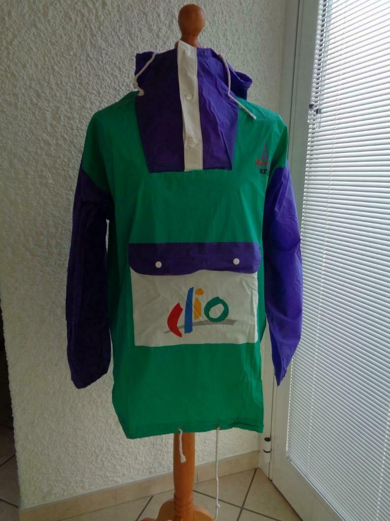 K-Way parka Renault Clio. Vintage. Taille L. Unisex., Enlèvement ou Envoi, Comme neuf, Vert