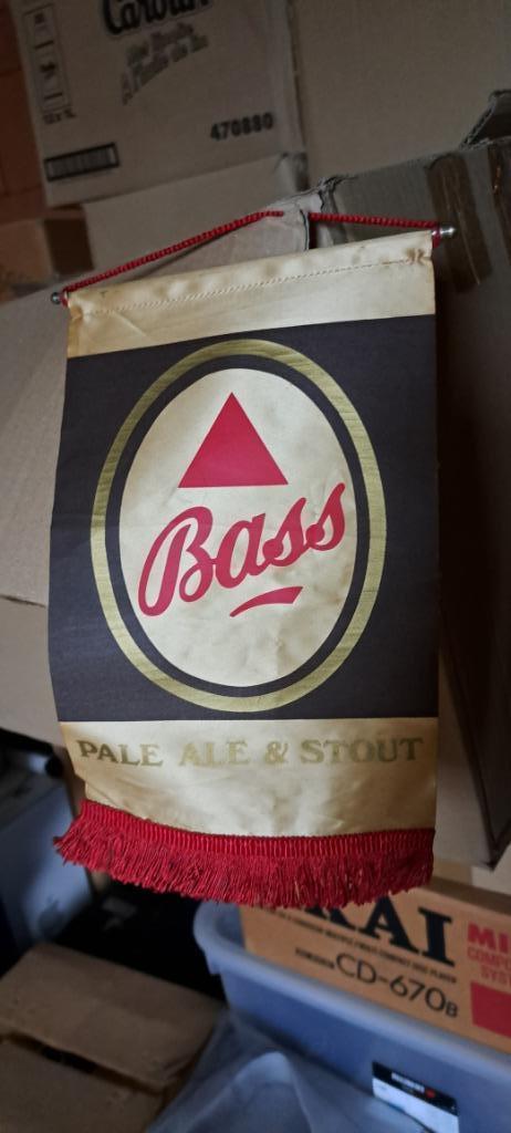 Wimpel Pale Ale Bass, Verzamelen, Biermerken, Ophalen, Gebruikt, Overige typen, Overige merken