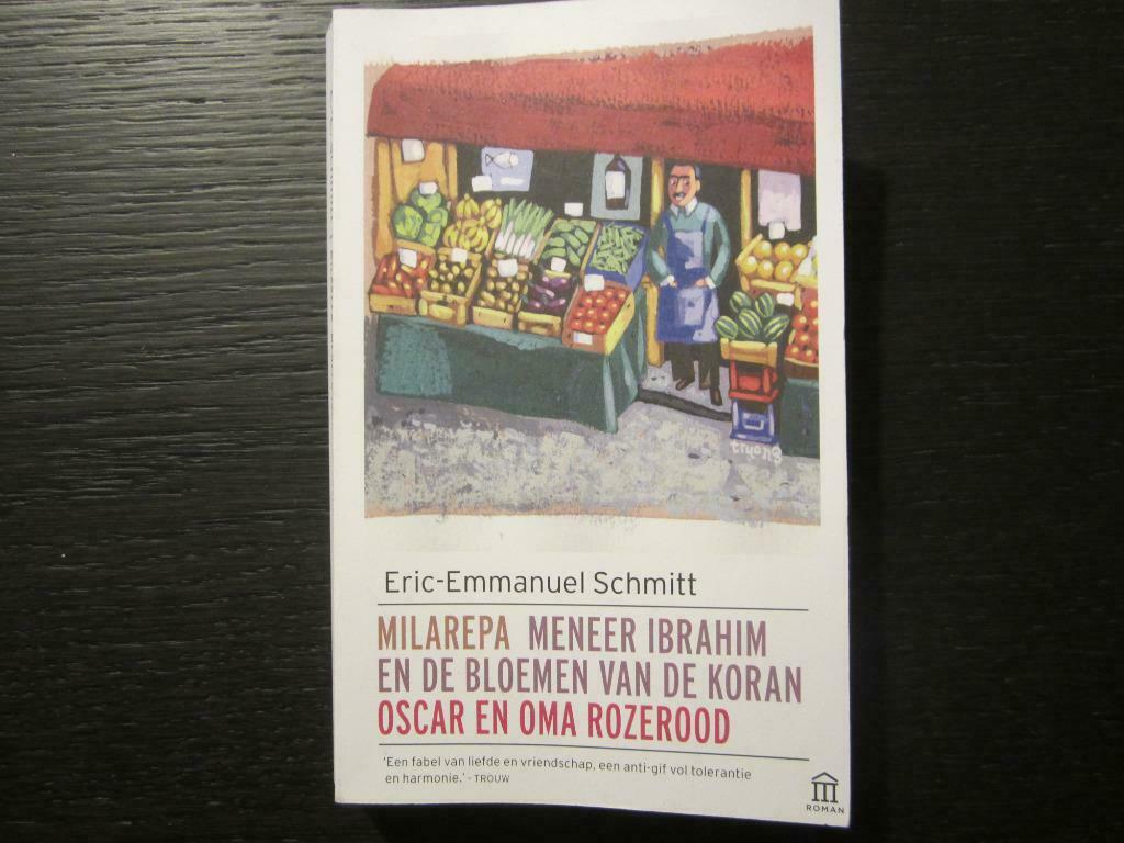 Milarepa /Meneer Ibrahim /Oscar en oma rozerood  -E.Schmitt-, Boeken, Ophalen of Verzenden, Zo goed als nieuw
