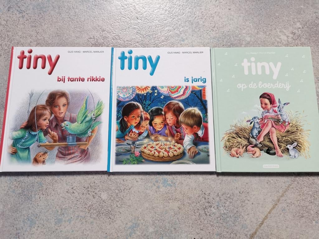 G Haag - Tiny is jarig en andere titels, Boeken, Ophalen of Verzenden, Zo goed als nieuw, G Haag; M Marlier