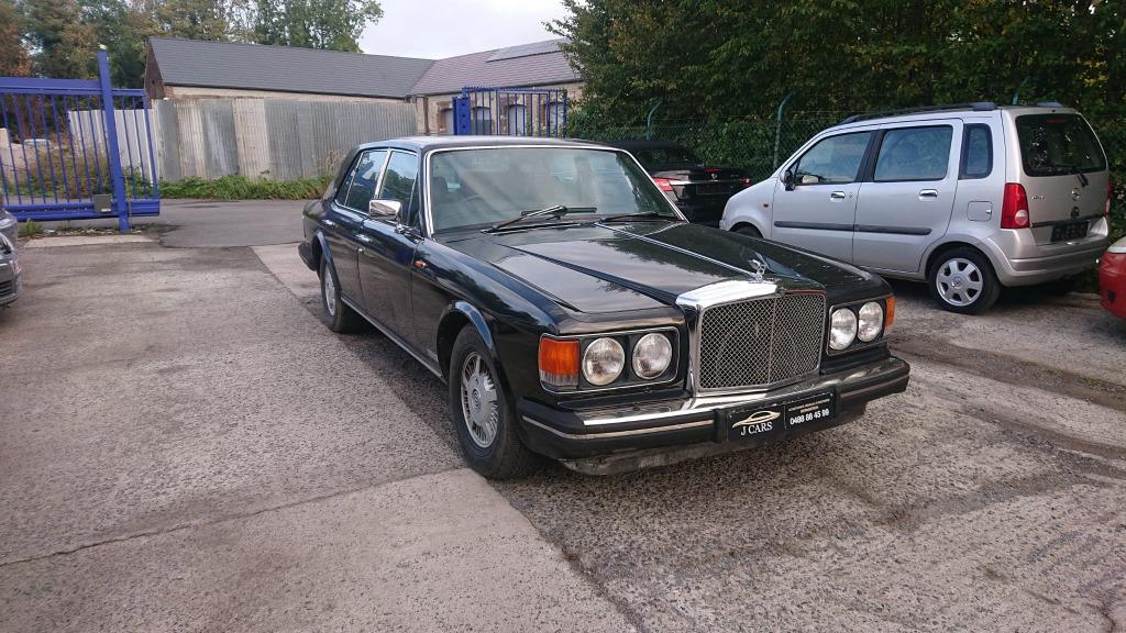 Bentley eight 6750cc152000km 1986 ancêtre oldtimer, Cuir, Achat, 4 portes, Entreprise