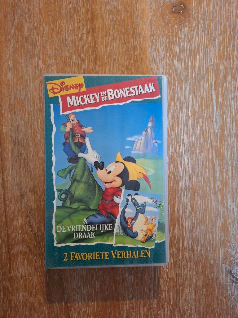 Vhs Mickey en de bonestaak, CD & DVD, VHS | Enfants & Jeunesse, Tous les âges, Enlèvement, Utilisé