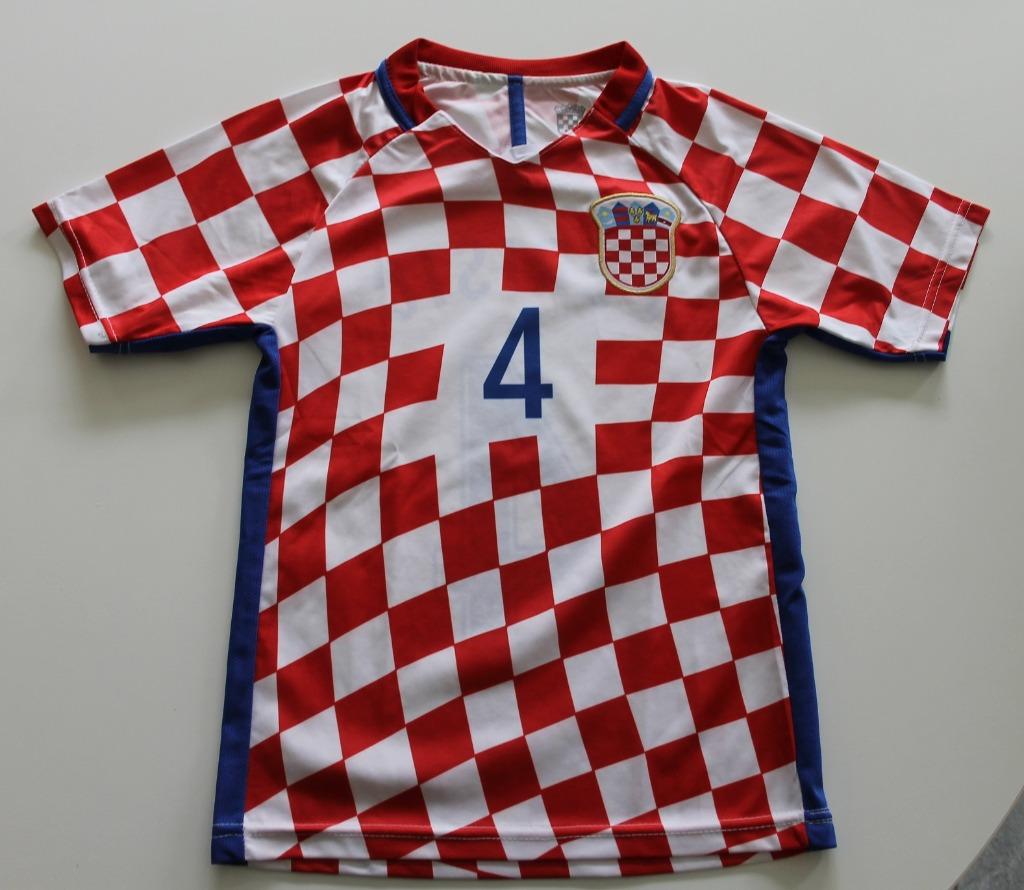 Voetbalset Kroatië (maat 128), Ophalen of Verzenden, Zo goed als nieuw, Jongen of Meisje, Sport- of Zwemkleding