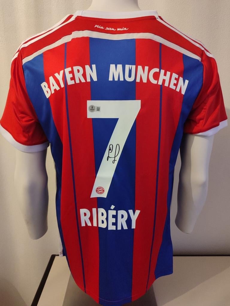 Bayern München shirt gesigneerd door Franck Ribery Beckett, Ophalen of Verzenden, Nieuw, Shirt