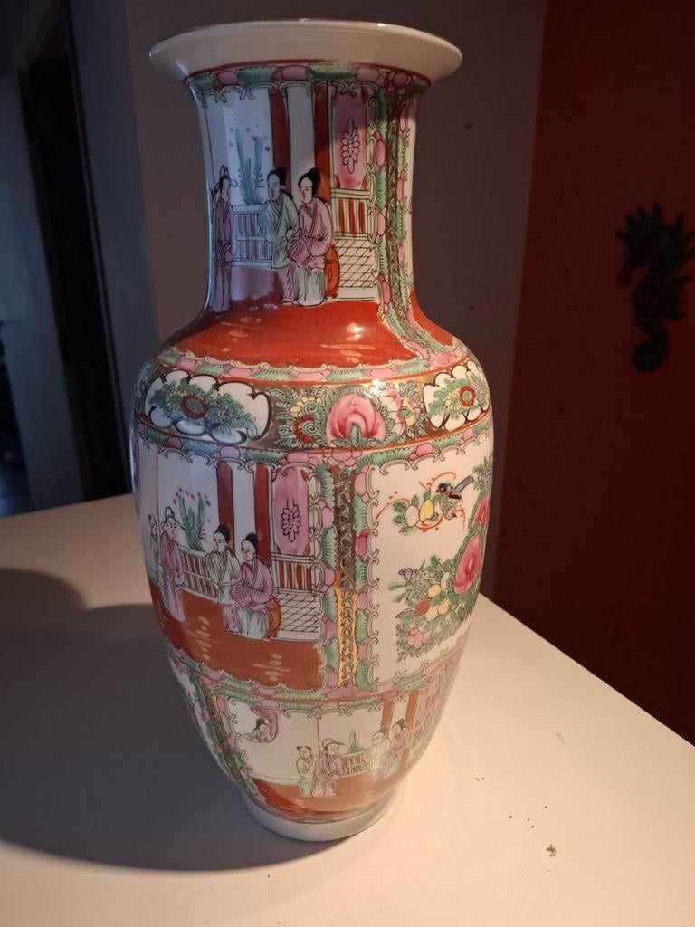 Chinese vaas, Ophalen