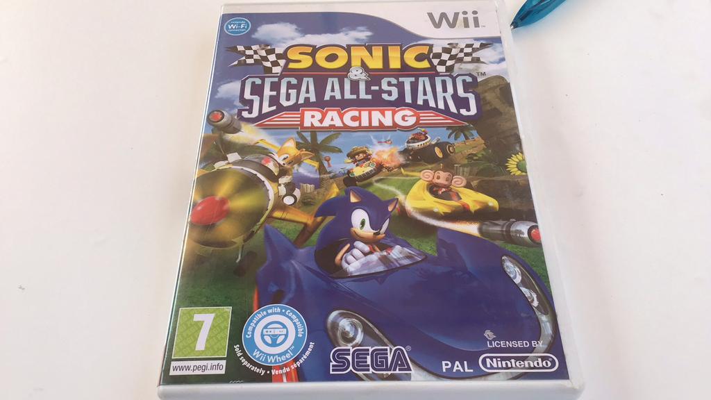 Sonic Sega all stars(g1), Enlèvement ou Envoi, À partir de 7 ans, Course et Pilotage, Utilisé