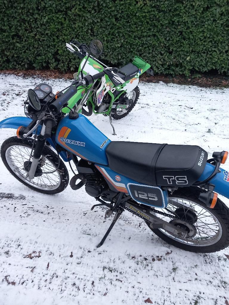Suzuki ts 125 ancêtre enduro échange moto quad, Particulier, Enduro