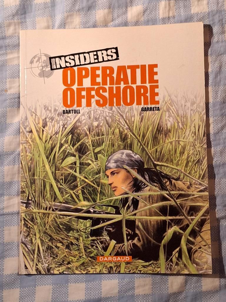 Insiders 2: operatie Offshore, Boeken, Stripverhalen, Eén stripboek, Ophalen of Verzenden, Zo goed als nieuw