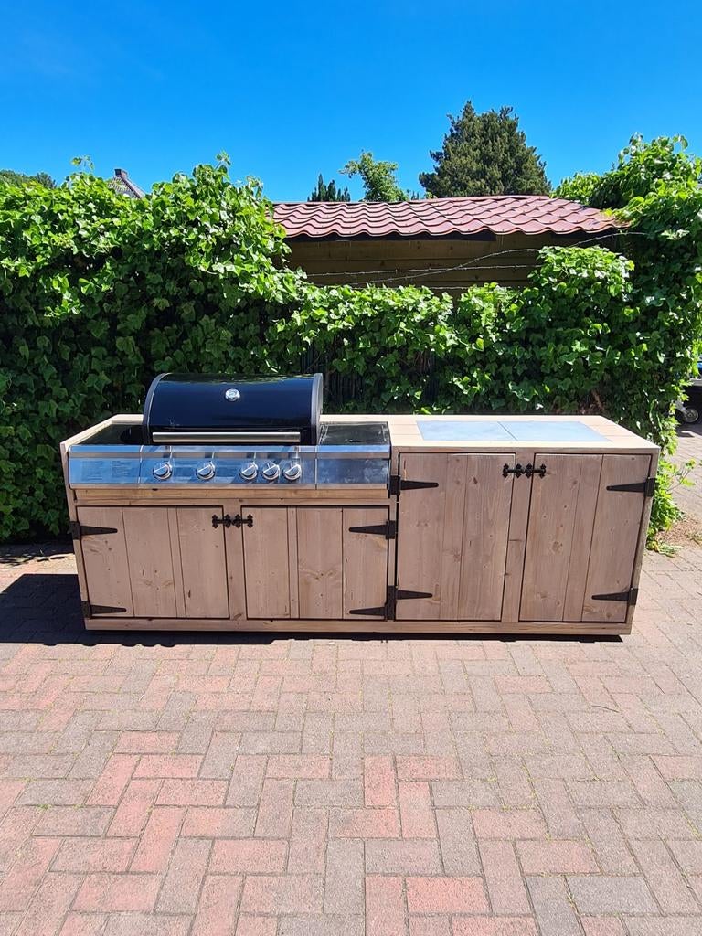 Buitenkeuken Nieuw uit echt steigerhout, Jardin & Terrasse, Cuisines extérieures, Neuf, Enlèvement