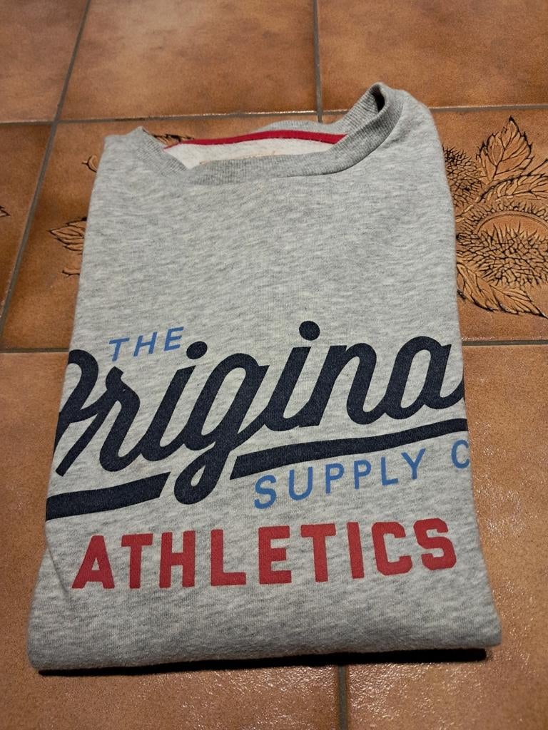 Sweat gris H&M 158-164, Garçon, Enlèvement ou Envoi, Pull ou Veste, H&M