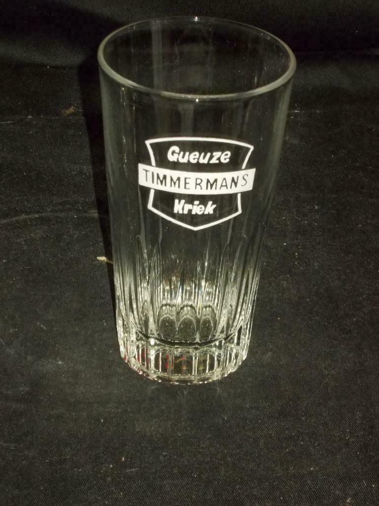 Gueuze.Kriek.Lambic.Timmermans.St Louis Lambic. D 121, Collections, Enlèvement ou Envoi, Utilisé, Verre ou Verres, Autres marques