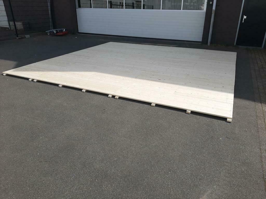 te koop vlondervloer voor tent van 5x5 meter tentvloer, Tuin en Terras, Overkappingen, Nieuw, Overige typen, Ophalen