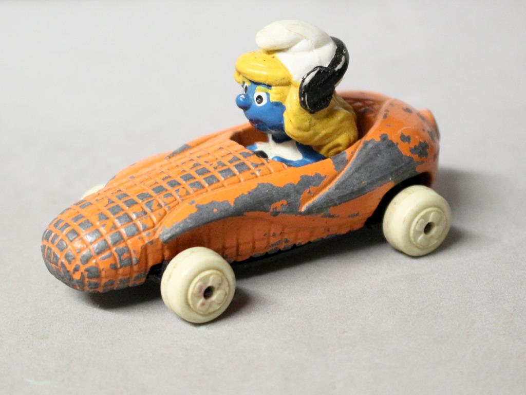 Voitures Cartoon bd belge  ESCI_nr 07_1983_schtroumpfette-Pe, Enlèvement ou Envoi, Utilisé, Voiture