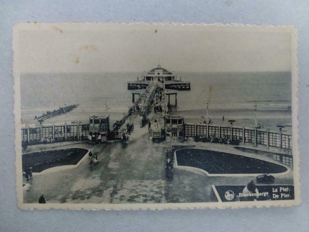Blankenberge De Pier Nels, Verzamelen, Verzenden, 1940 tot 1960, Gelopen, West-Vlaanderen