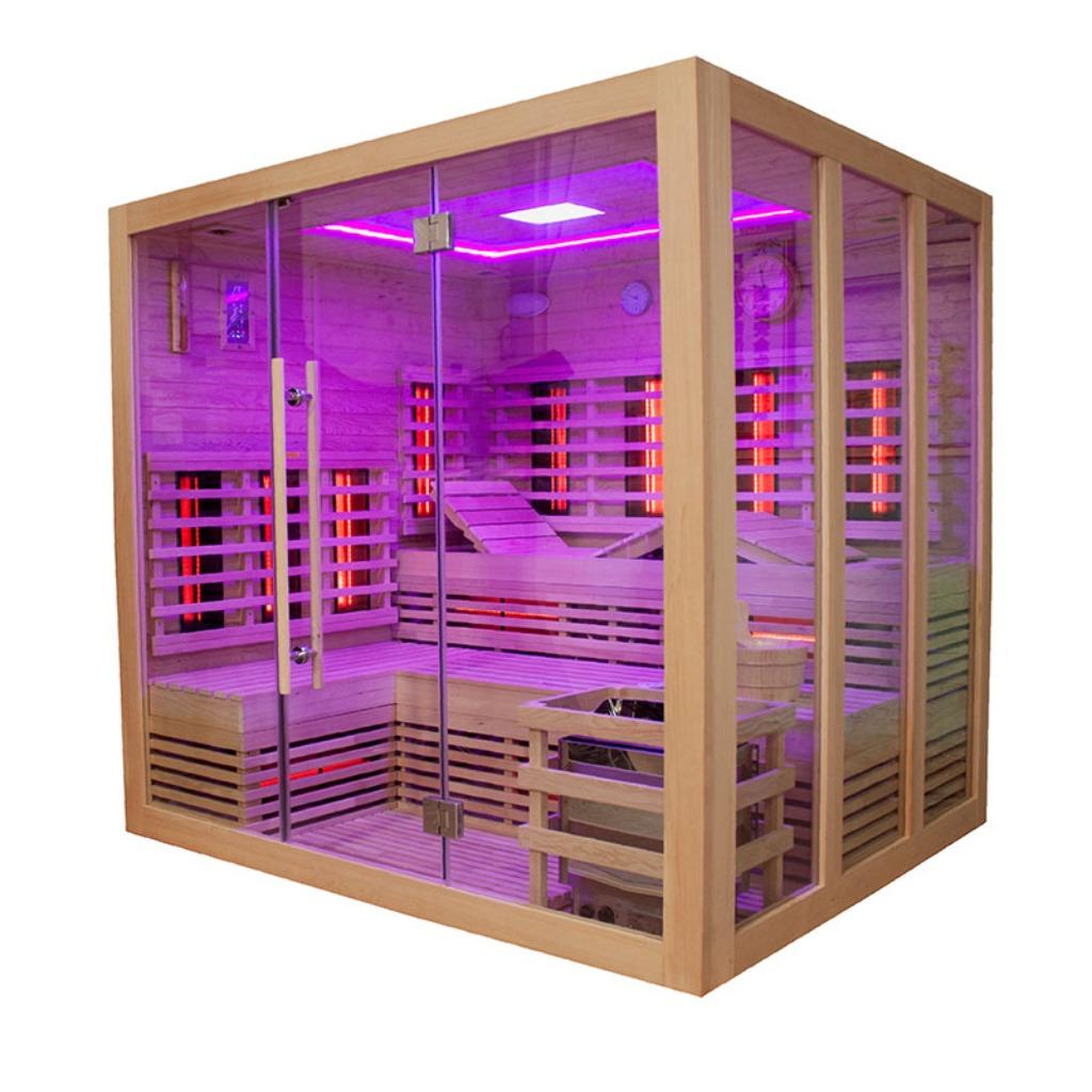 Combi sauna Dreammaker ! inclusief installatie nu + korting, Sport en Fitness, Sauna, Nieuw, Complete sauna, Fins of Traditioneel