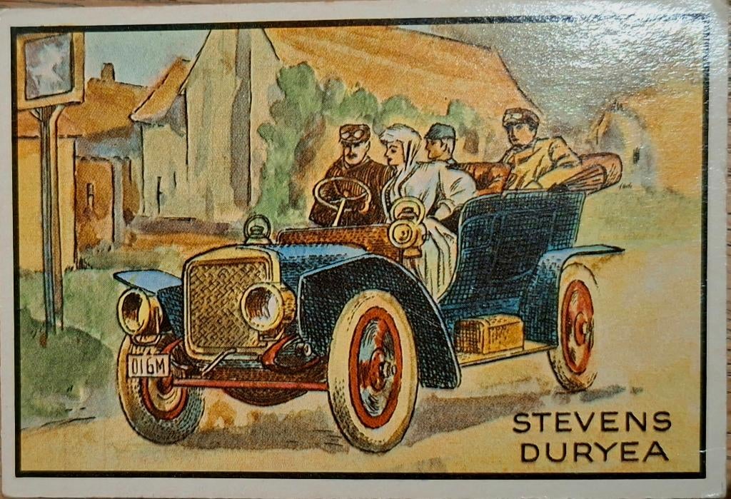 Vintage Stevens-Duryea - Antique Autos No. 48 (USA, 1910), Verzamelen, Ophalen, Zo goed als nieuw, 1940 tot 1960, Prent