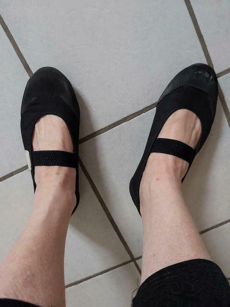 Zwarte gym of dans baby 35, Ophalen of Verzenden, Zo goed als nieuw, Schoenen