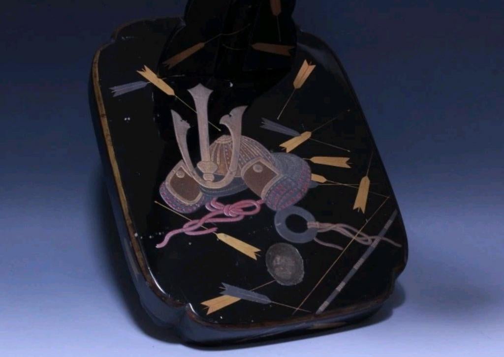 Zeldzame Makie Victory Symbol Samurai Edo katanahouder, Ophalen of Verzenden, Overige soorten, Zwaard of Sabel
