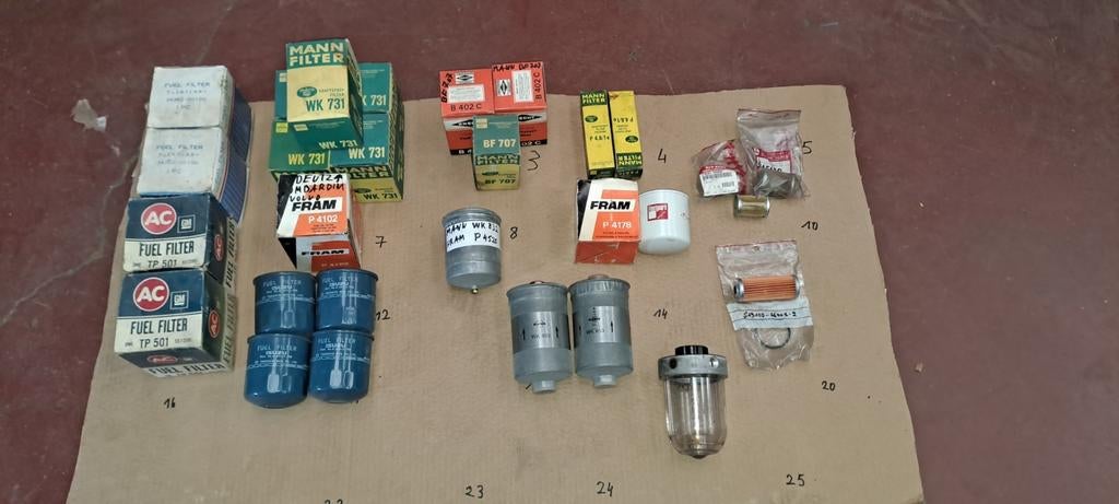 Filtres à huile pour voitures anciennes ou classiques, Autos : Pièces & Accessoires, Enlèvement ou Envoi