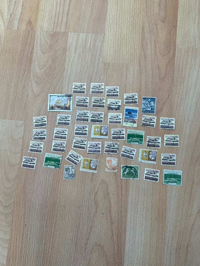 Lot de timbres des Pays Bas, Enlèvement ou Envoi, Après 1940, Affranchi