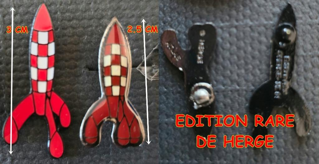TINTIN-DEUX FUSEES EDITIONS HERGE RARE.jpg, Collections, Envoi