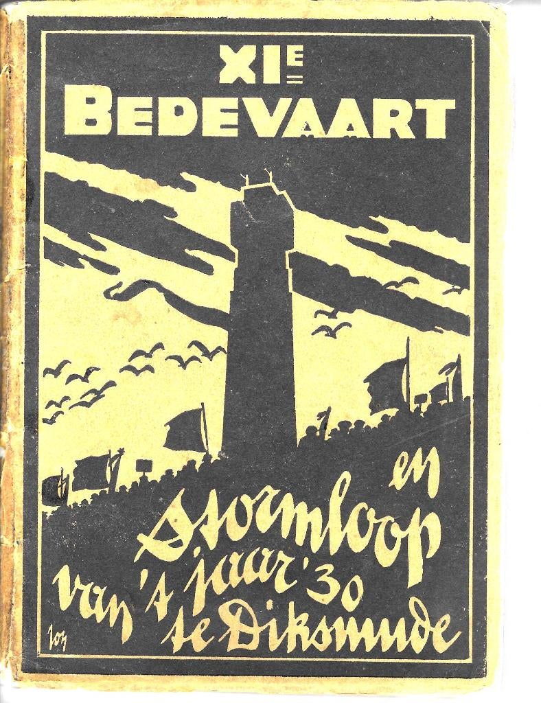 Originele Uitgave XIe Bedevaart Diksmuide 1930, Enlèvement ou Envoi